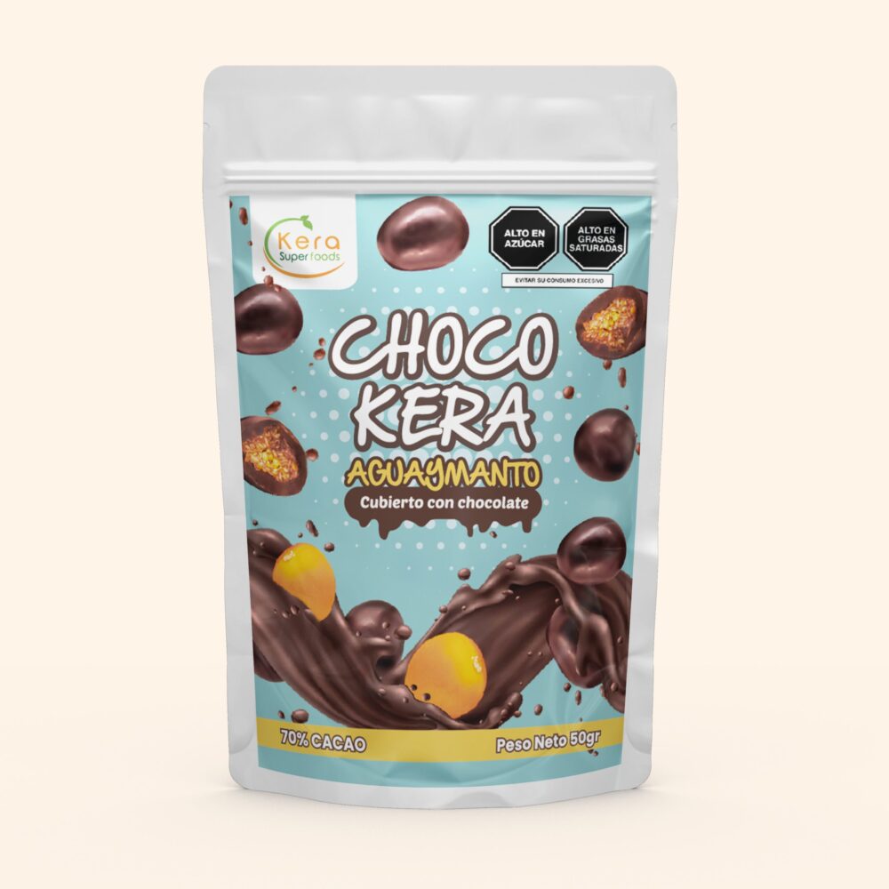 Aguaymanto bañado en chocolate 70%