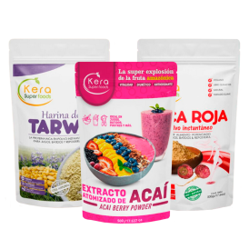 HARINA DE TARWI + ACAI ATOMIZ + MACA ROJA 500G