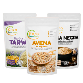 HARINA DE TARWI + HOJUELAS + MACA NEGRA 1KG