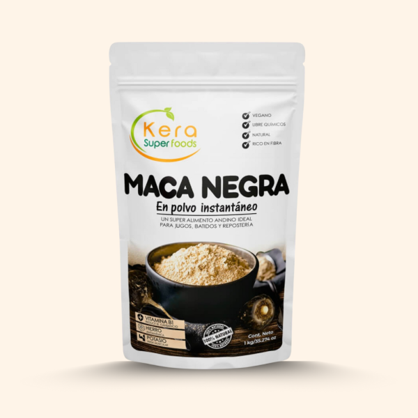 Maca Negra En Polvo (Instantánea)