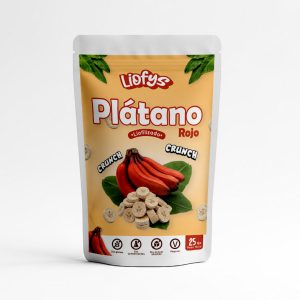 Plátano Morado Liofilizado