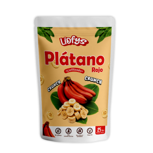 Plátano Rojo Liofilizado