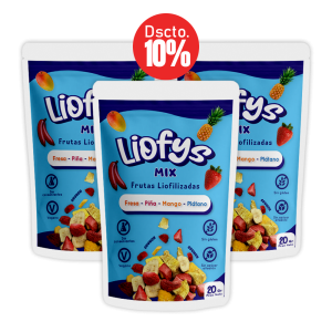 Frutas Liofilizadas Liofys Mix x3