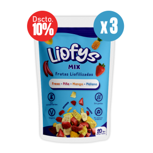 Frutas Liofilizadas Liofys Mix x3