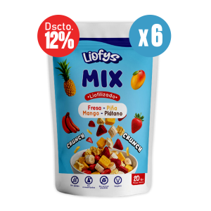 Frutas Liofilizadas Liofys Mix x6